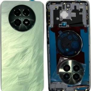 SPAREWARE® Back Panel Back Door Panel Body Cover For Realme 12 5G -Black (WITH ALL LOGO)