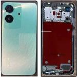SPAREWARE® Back Panel Back Door Panel Body Cover For Realme C61 -Green (MIDDLE RING + BACK PANEL WITH ALL LOGO)