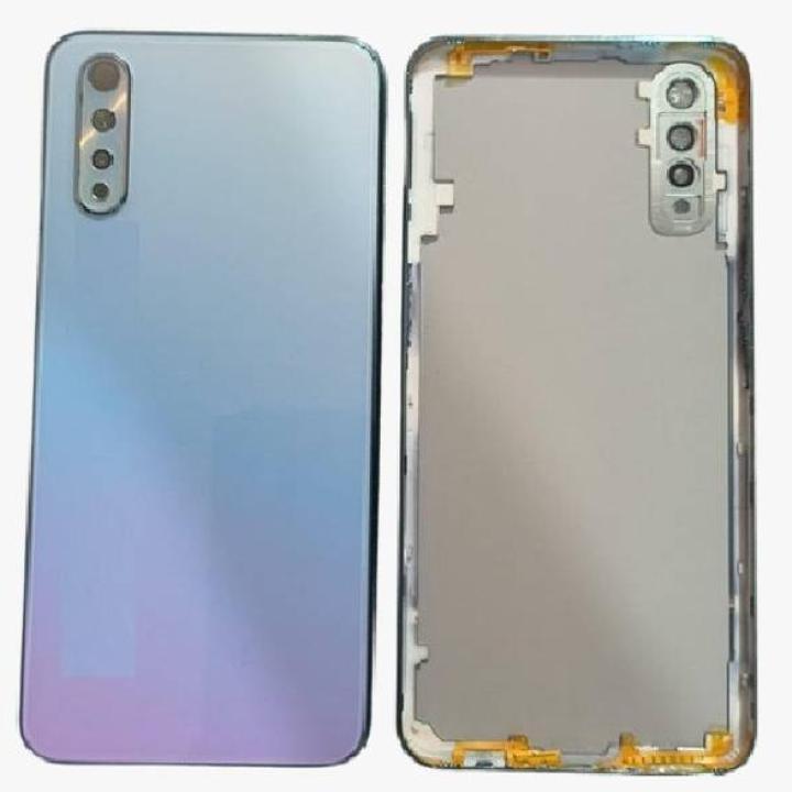 SPAREWARE® Back Door Panel Body Back Panel For Vivo Z1X -White (MIDLE RING BODY BACK PANEL CAMERA LENS BUTTON OR WITH ALL LOGO)
