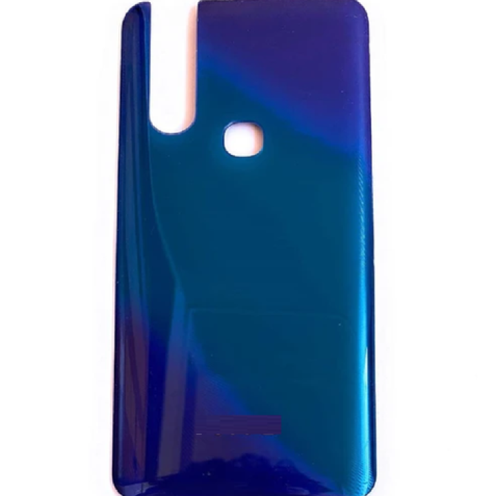 SPAREWARE® Back Door Panel Body Back Panel For Vivo V15  -Blue (WITH ALL LOGO)