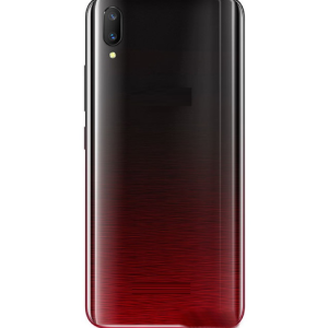 SPAREWARE® Back Door Panel Body Back Panel For Vivo V11 Pro  -Red (WITH ALL LOGO)