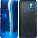 SPAREWARE® Back Door Panel Body Back Panel For Vivo V17  -Blue (MIDDLE RING + BACK PANEL WITH ALL LOGO)