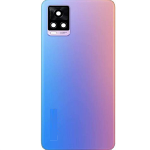 SPAREWARE® Back Door Panel Body Back Panel For Vivo V20 4G-Pink (WITH CAMERA GLASS ALL LOGO)