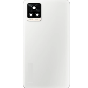 SPAREWARE® Back Door Panel Body Back Panel For Vivo V20 4G -White  (WITH CAMERA GLASS ALL LOGO)