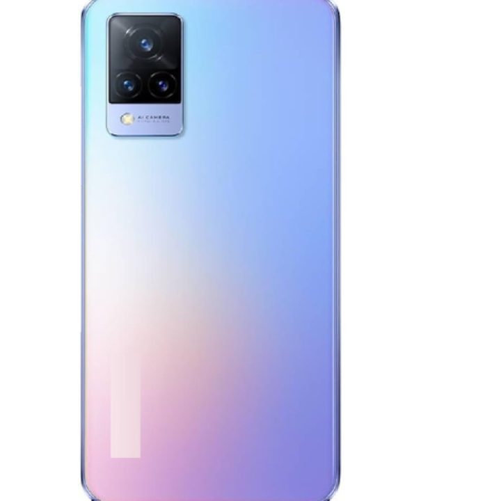 SPAREWARE® Back Door Panel Body Back Panel For Vivo V21 5G -Pink (WITH CAMERA GLASS ALL LOGO)