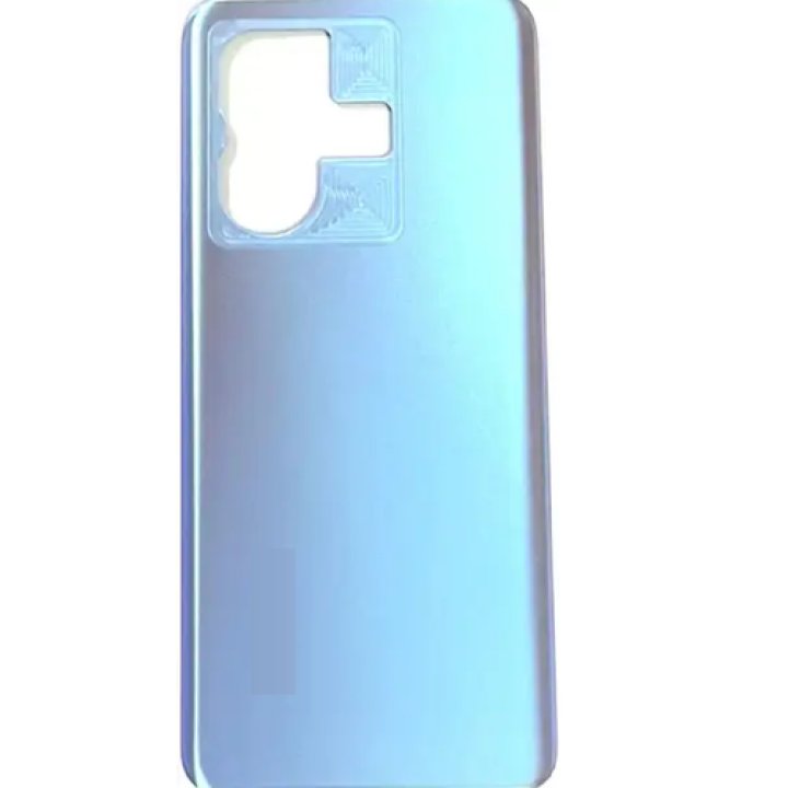 SPAREWARE® Back Door Panel Body Back Panel For Vivo T1 Pro -Blue (WITH ALL LOGO)