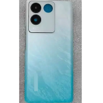 SPAREWARE® Back Door Panel Body Back Panel For Vivo T2 Pro -Blue (CAMERA GLASS LENS OR WITH ALL LOGO)