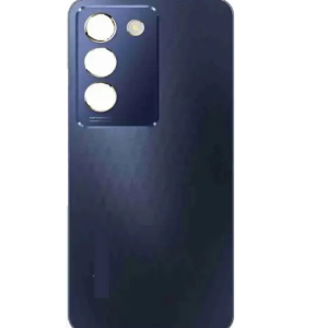SPAREWARE® Back Door Panel Body Back Panel For Vivo T3 -Black (WITH ALL LOGO)