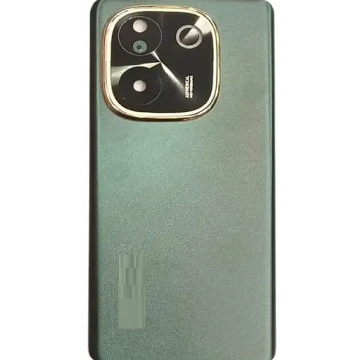 SPAREWARE® Back Door Panel Body Back Panel For Vivo T3 Pro -Green (CAMERA GLASS LENS WITH ALL LOGO)