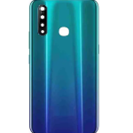 SPAREWARE® Back Door Panel Body Back Panel For Vivo Z1 Pro -Blue (MIDLE RING BODY BACK PANEL CAMERA LENS BUTTON OR WITH ALL LOGO)