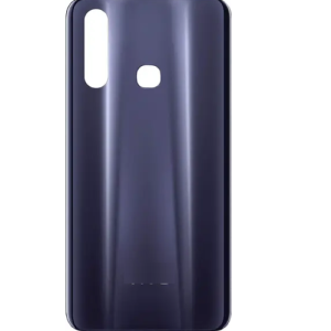 SPAREWARE® Back Door Panel Body Back Panel For Vivo Z1 Pro -Black (WITH ALL LOGO)