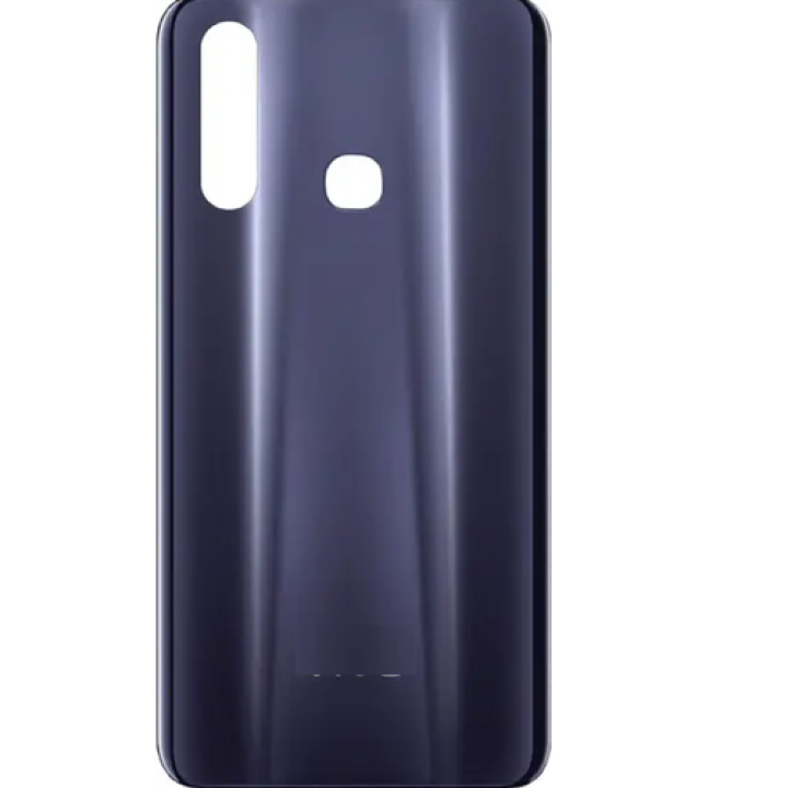 SPAREWARE® Back Door Panel Body Back Panel For Vivo Z1 Pro -Black (WITH ALL LOGO)