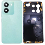 SPAREWARE® Back Door Panel Body Back Panel For Vivo Y36 -Blue (MIDLE RING BODY BACK PANEL CAMERA LENS BUTTON OR WITH ALL LOGO)
