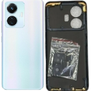 SPAREWARE® Back Door Panel Body Back Panel For Vivo T1 4G -White (MIDLE RING BODY BACK PANEL CAMERA LENS BUTTON OR WITH ALL LOGO)