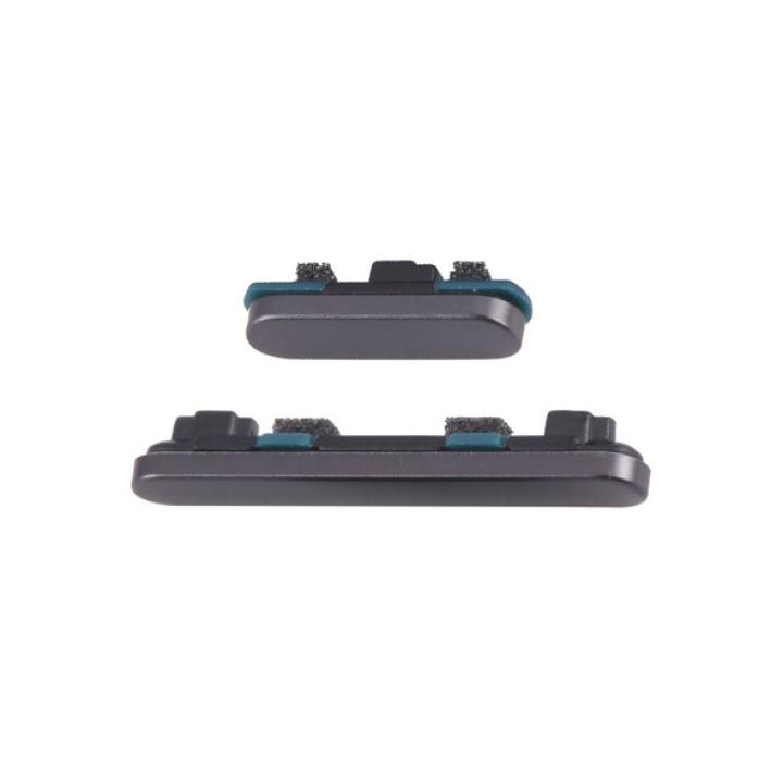 SPAREWARE® External Power Volume Body Side Button Out Key Compatible For Google Pixel 8A -Black