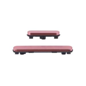 SPAREWARE® External Power Volume Body Side Button Out Key Compatible For Google Pixel 9A -Pink