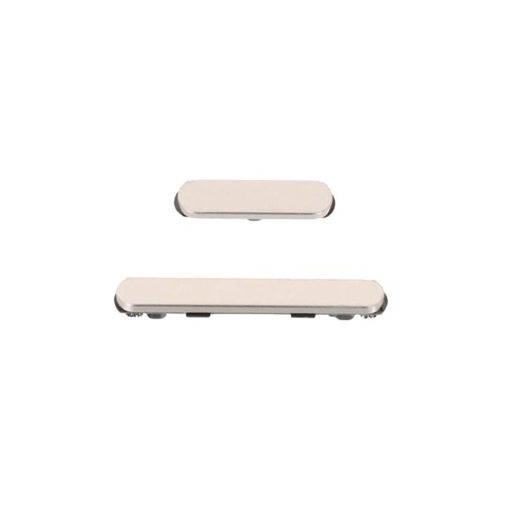 SPAREWARE® External Power Volume Body Side Button Out Key Compatible For Google Pixel 9 Pro XL -White