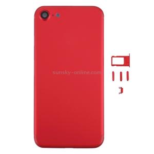 SPAREWARE®  Battery Cover Back Door Panel Body For iPhone 7 -Red