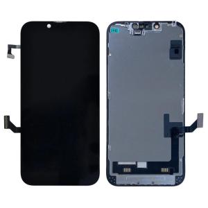 SPAREWARE® Touch Screen Digitizer Display Combo Folder For iPhone 14 -Black