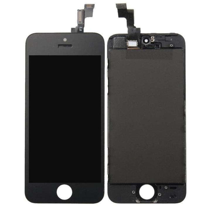 SPAREWARE® Touch Screen Digitizer Display Combo Folder For iPhone 5S -Black