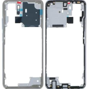 SPAREWARE® Back Panel Body Cover For Mi Redmi Note 10 -White (MIDLE RING ONLY)