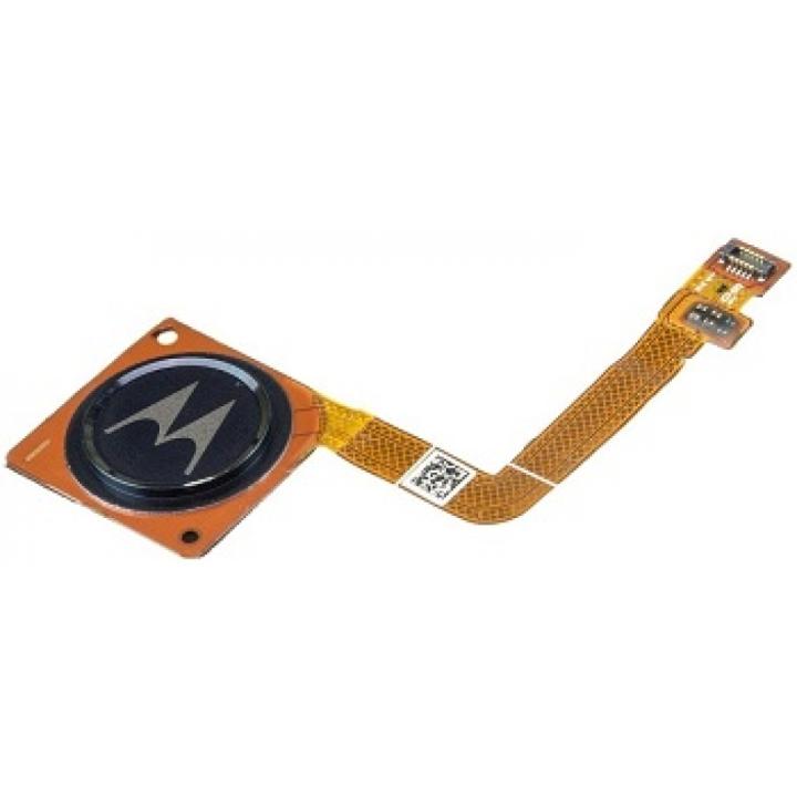 SPAREWARE Fingerprint Scanner Sensor Flex Cable Fingerprint Sensor Compatible For Motorola Moto G7 Plus -Black