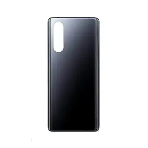SPAREWARE® Back Panel Back Door Panel Body Cover For Oppo Reno 3 Pro -Black (WITH ALL LOGO)