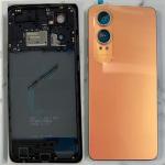 SPAREWARE® Battery Cover Back Door Panel For Oneplus Nord CE 4 Lite -Orange (MIDDLE RING + BACK PANEL)