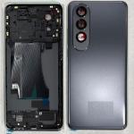 SPAREWARE® Back Panel Back Door Panel Body Cover For Oppo K12X -Grey (MIDDLE RING + BACK PANEL ALL LOGO)