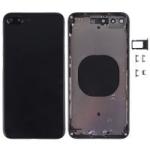 SPAREWARE®  Battery Cover Back Door Panel Body For iPhone 8 Plus -Black (COMPLETE BODY PANEL)