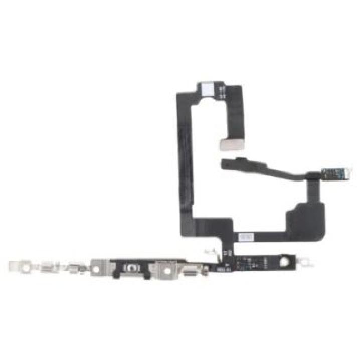SPAREWARE® Power On Off Button Volume Up Down Button Flex Cable For iPhone 15