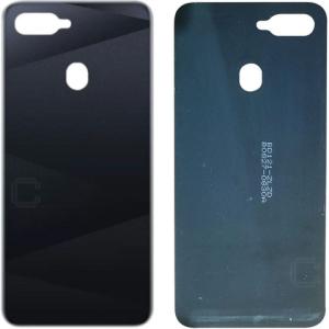 SPAREWARE® Back Panel Back Door Panel Body Cover For Oppo F9 -Black (WITH LOGO)