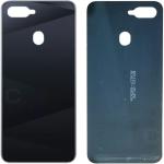 SPAREWARE® Back Panel Back Door Panel Body Cover For Oppo F9 -Black (WITH LOGO)