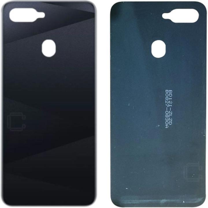SPAREWARE® Back Panel Back Door Panel Body Cover For Oppo F9 -Black (WITH LOGO)