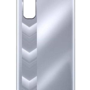 SPAREWARE® Back Panel Back Door Panel Body Cover For Realme Narzo 20 Pro -Silver (WITH ALL LOGO)
