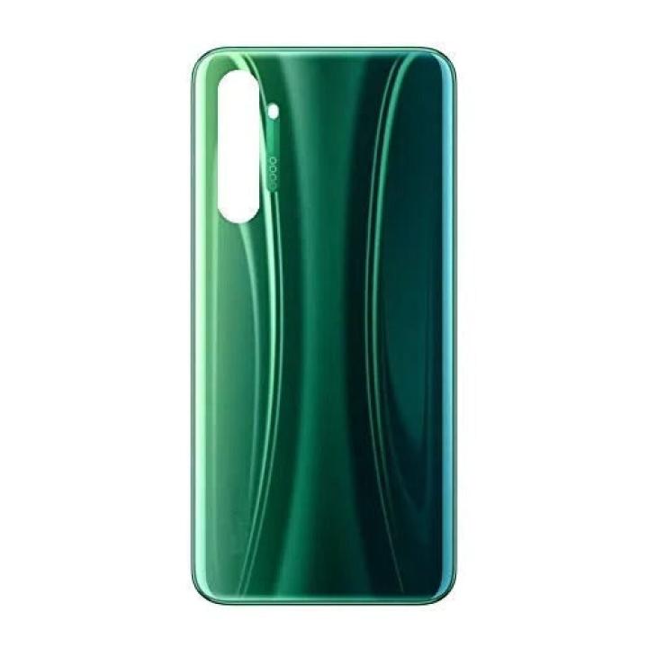 SPAREWARE® Back Panel Back Door Panel Body Cover For Realme X3 -Green (WITH ALL LOGO)