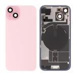 SPAREWARE®  Battery Cover Back Door Panel Body For iPhone 15 Plus -Pink