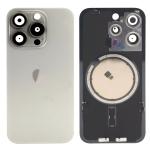 SPAREWARE®  Battery Cover Back Door Panel Body For iPhone 15 Pro Max -Titanium