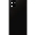 SPAREWARE® Battery Cover Back Door Body Panel For Samsung Galaxy S20 Plus -Black (WITH CAMERA LENS)