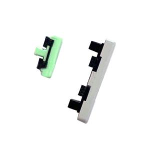 SPAREWARE® External Power Volume Body Side Button Out Key Compatible For Google Pixel 3 XL - White