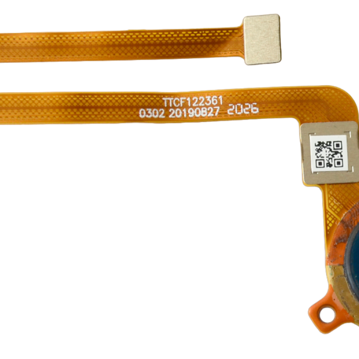 SPAREWARE Fingerprint Scanner Sensor Flex Cable Fingerprint Sensor Compatible For Motorola Moto E6 Play -Black