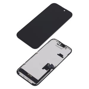 SPAREWARE® Touch Screen Digitizer Display Combo Folder For iPhone 16 -Black