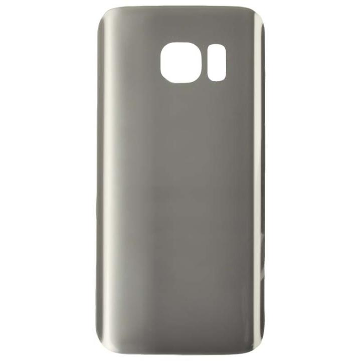SPAREWARE® Battery Cover Back Door Body Panel For Samsung Galaxy S7 -Silver