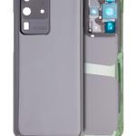 SPAREWARE® Battery Cover Back Door Body Panel For Samsung Galaxy S20 Ultra -Grey (WITH CAMERA LENS)