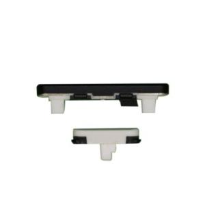 SPAREWARE® Out Key Power Volume Body Side Button For Google Pixel 4A -Black + White