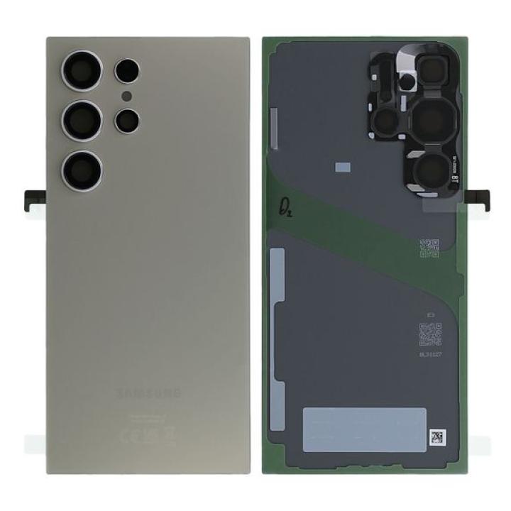 SPAREWARE® Battery Cover Back Door Body Panel For Samsung Galaxy S24 Ultra -Titanium