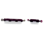 SPAREWARE® External key Body Side Button Out Key For Mi Redmi Note 9 -Red