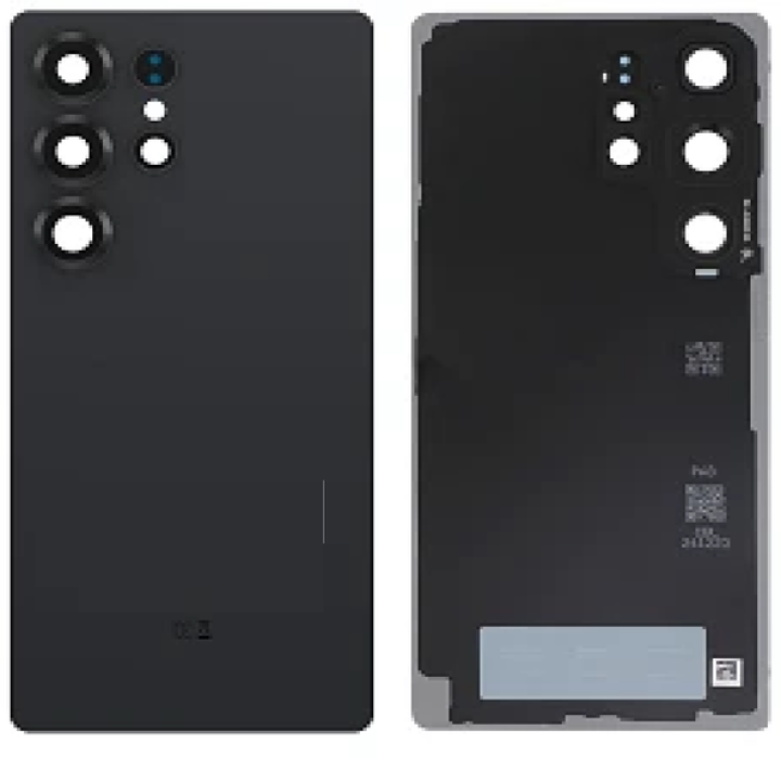 SPAREWARE® Back Panel For Samsung Galaxy S25 Ultra -Black(100% ORIGNAL)