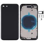 SPAREWARE®  Battery Cover Back Door Panel Body For iPhone SE 2020 -Black (COMPLETE BODY PANEL)