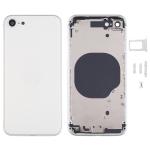 SPAREWARE®  Battery Cover Back Door Panel Body For iPhone SE 2020 -White (COMPLETE BODY PANEL)